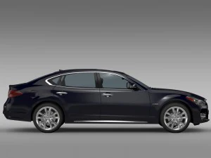 infiniti q70 hybrid l y51 2015 3D Model
