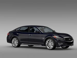 infiniti q70 hybrid l y51 2015 3D Model