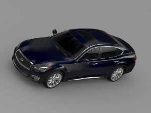 infiniti q70 hybrid l y51 2015 3D Model