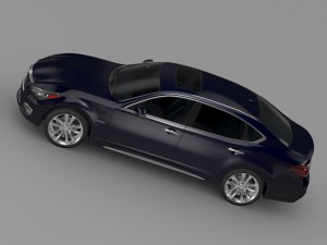 infiniti q70 hybrid l y51 2015 3D Model