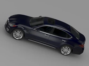 infiniti q70 hybrid l y51 2015 3D Model