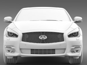 infiniti q70 hybrid l y51 2015 3D Model