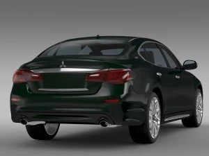 mitsubishi dignity bhy51 2016 3D Model