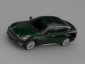 mitsubishi dignity bhy51 2016 3D Model