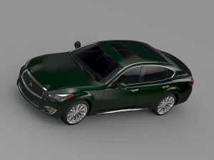 mitsubishi dignity bhy51 2016 3D Model