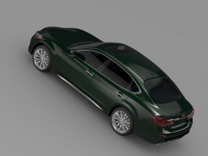 mitsubishi dignity bhy51 2016 3D Model