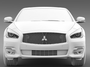 mitsubishi dignity bhy51 2016 3D Model