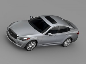 mitsubishi proudia by51 2016 3Dモデル