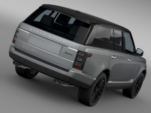 range rover svautobiography l405 2016 3D 모델