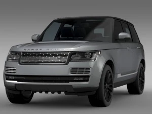 range rover svautobiography l405 2016 3D Model