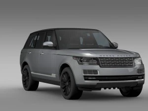 range rover svautobiography l405 2016 3D Model