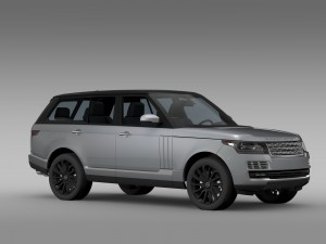 range rover svautobiography l405 2016 3D 모델