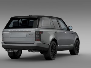 range rover svautobiography l405 2016 3D 모델
