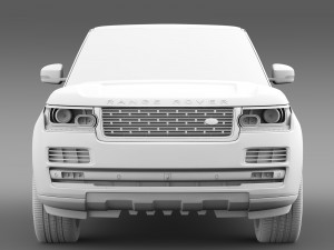 range rover svautobiography l405 2016 3D 모델