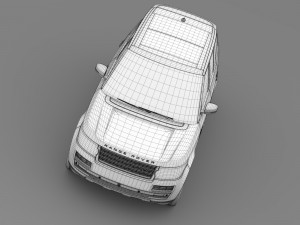 range rover svautobiography l405 2016 3D 모델