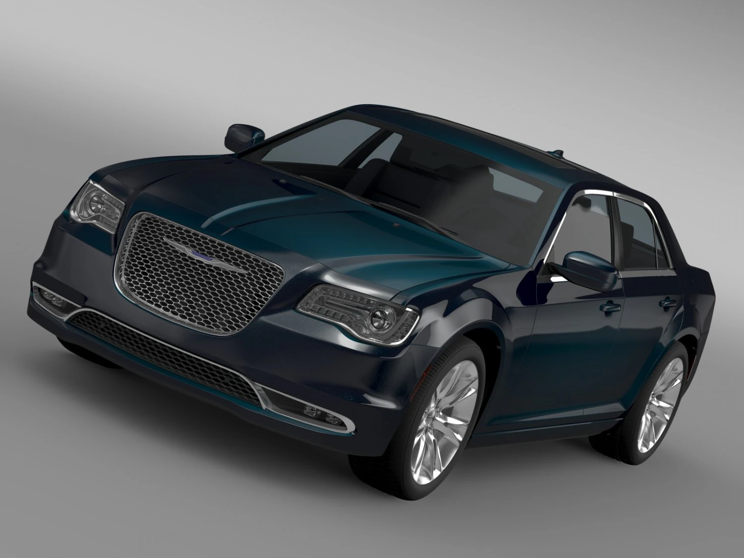chrysler 300 c lx2 2016 3D Model .c4d .max .obj .3ds .fbx .stl .blend 