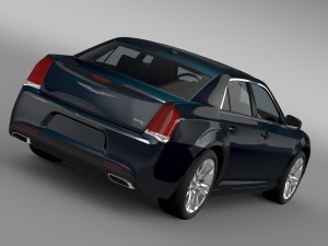 chrysler 300 c lx2 2016 Model 3D