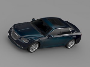 chrysler 300 c lx2 2016 Model 3D