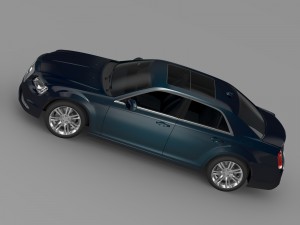 chrysler 300 c lx2 2016 Model 3D