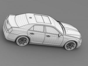 chrysler 300 c lx2 2016 Model 3D