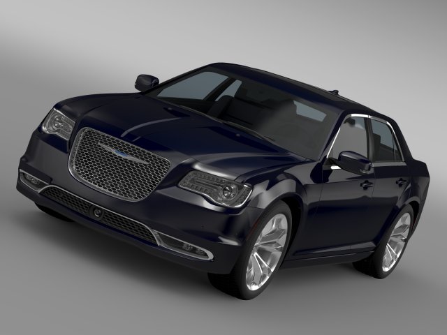 chrysler 300c platinum awd lx2 2016 Modello 3D .c4d .max .obj .3ds .fbx .stl .blend 