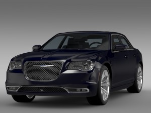 chrysler 300c platinum awd lx2 2016 Modello 3D