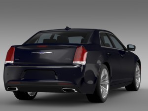 chrysler 300c platinum awd lx2 2016 Modello 3D