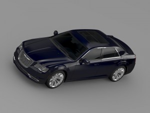 chrysler 300c platinum awd lx2 2016 Modello 3D