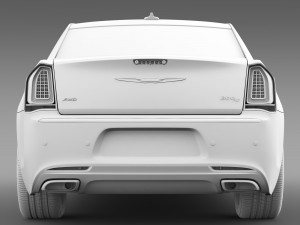 chrysler 300c platinum awd lx2 2016 Modello 3D