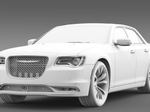 chrysler 300c platinum awd lx2 2016 Modello 3D