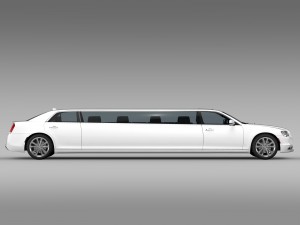 chrysler 300c platinum limousine lx2 2016 Model 3D
