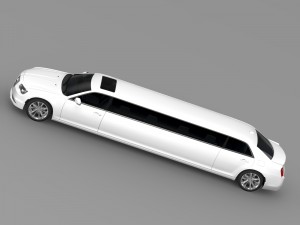 chrysler 300c platinum limousine lx2 2016 Model 3D