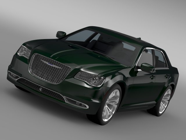 chrysler 300c platinum lx2 2016 Modelo 3D .c4d .max .obj .3ds .fbx .stl .blend 