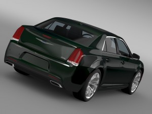 chrysler 300c platinum lx2 2016 Modelo 3D