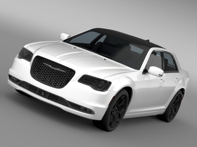 chrysler 300s awd lx2 2016 Model 3D .c4d .max .obj .3ds .fbx .stl .blend 