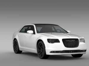 chrysler 300s awd lx2 2016 Model 3D