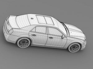 chrysler 300s awd lx2 2016 Model 3D