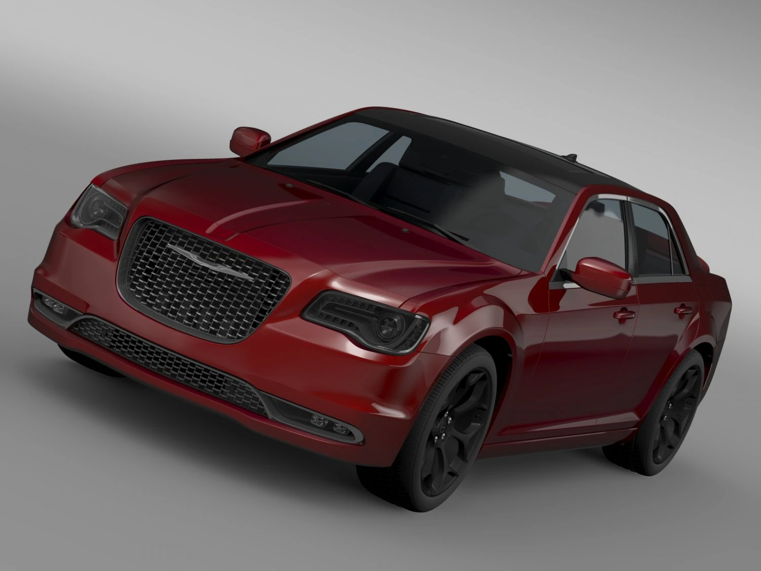chrysler 300s lx2 2016 3D Model .c4d .max .obj .3ds .fbx .stl .blend