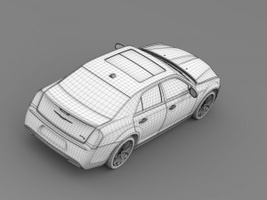 chrysler 300s lx2 2016 Modelo 3D
