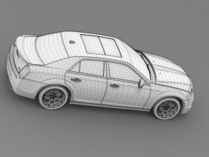 chrysler 300s lx2 2016 Modelo 3D