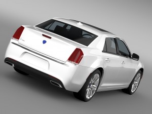 lancia thema 2016 3D Model