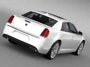 lancia thema 2016 3D Model