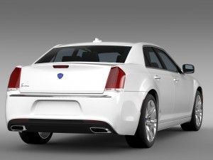lancia thema 2016 3D Model