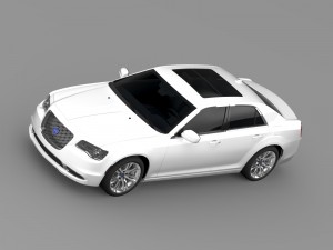 lancia thema 2016 3D Model