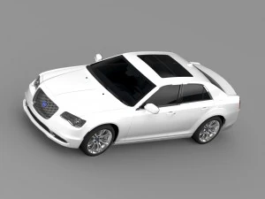 lancia thema 2016 3D Model