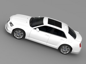 lancia thema 2016 3D Model