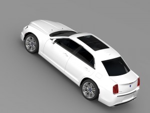lancia thema 2016 3D Model