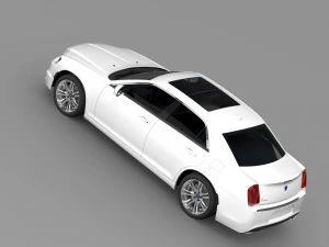 lancia thema 2016 3D Model