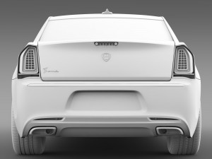 lancia thema 2016 3D Model