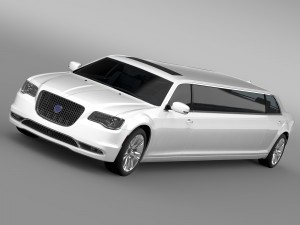 lancia thema limousine 2016 3D Model
